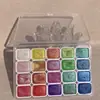 Concentrado de Pintura Acuarela Perlada, Nuevo Color Dunhuang, Pintura China, Arte de Uñas, Arte Floral, Pintura, Polvo Brillante, Sólido, Envío Directo de Una Pieza