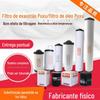 Filtro de exaustão BUSCH puxu 0532140 159 157 156 filtro de óleo 0531000 001 002