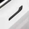 Adecuado para el nuevo Model Y de Tesla, calcomanía decorativa resistente a los arañazos con patrón de fibra de carbono para manija exterior de puerta, modificación