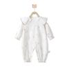 Mono nuevo de primavera para bebé algodón dividido algodón y lana ropa de bebé para las cuatro estaciones mono de bebé ropa para gatear
