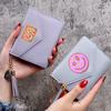 Bolsa para Monedas con Borla de Color Sólido Amor y Paz Porta Tarjeta de Estudiante de Aliexpress Ranura para Múltiples Tarjetas Cartera Corta Delgada Cartera
