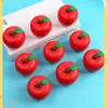 Silicón Frutas Simuladas Personalizadas Modelos de Verduras Frutas Falsas Accesorios de Espuma Manzana Falsa Plátano Adornos Decoración Venta al por Mayor
