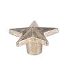 Hebilla decorativa triangular de 7 mm de largo para ropa, zapatos, flor para zapatos, hebilla de aguja, accesorios para equipaje, alfiler, chapado estándar al por mayor