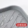 Tapete de drenaje de silicona para grifo, a prueba de salpicaduras, para jabón, encimera de cocina, desagüe de agua, tapete de almacenamiento para fregadero, desagüe de almacenamiento, azul
