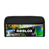 Envio direto do fabricante internacional: Estojo de lápis estampado ROBLOX, design de desenho animado para alunos do ensino fundamental, bolsa de armazenamento de material escolar de grande capacidade