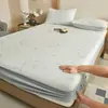 2026 Novo Estilo Jacquard Fresco ao Toque Tapete para Lençol de Cama