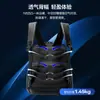 Mochila de negocios de piel de vaca de primera capa para hombre, mochila USB de viaje de gran capacidad, multifuncional, bolsa para computadora de 15.6 pulgadas, blog