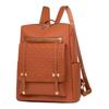 Mochila de Mujer 2024 Nueva Moda Mochila de Diseño Nicho de Moda Coreana Casual de Alta Gama Cuero Suave Bolsa Escolar de Viaje