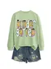 JARDÍN DE INFANCIA Lazo Amazon eBay Sitio Independiente Moda Casual Elegante Mujer Cuello Redondo Otoño Invierno