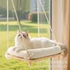 Ninho de Madeira para Pet Transfronteiriço, Ninho de Gato de Parede, Habitat para Gato, Estrutura de Escalada para Gato, Balanço de Gato Ajustável, Rede de Gato de Madeira Sólida