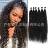Extensões de cabelo crochê europeias e americanas, dreadlocks, perucas de onda de água, cabelo crochê cacheado, mechas pequenas de cabelo sintético cacheado, perucas