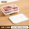 BNBS Lonchera Engrosada, Contenedor de Almacenamiento de Alimentos de Gran Capacidad de Grado Alimenticio Antibacteriano con Iones de Plata, Caja de Almacenamiento Específica para Refrigerador