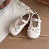 Zapatos de Cuero Rojos Estilo Ballet Francés para Niñas 2026 Primavera Mocasines Mary Jane Infantiles para Niñas de 1 a 6 Años 3