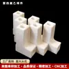 Peças de Formato Especial de Tetrafluoretileno, Peças de Processamento Não Padrão, Buchas de PTFE, Peças Resistentes a Ácidos e à Corrosão, Plástico Preto PTFE Teflon