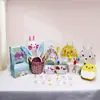 Juego de vajilla desechable de Pascua, plato de papel, vaso de papel, toalla de papel, cuerda, bandera, fiesta de cumpleaños infantil