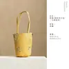Juego de té de algodón tejido estilo chino tradicional y bolsa de almacenamiento para tetera, bolsa portátil engrosada para viajes, bolsa para bolsitas de té de tamaño grande para ceremonias de té