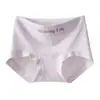 Calzones bóxer de algodón coloridos para mujer, de cintura alta, corte largo, entrepierna antibacteriana, talla grande