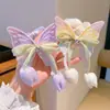 Nueva Horquilla Mágica de Hada Tulipán Mariposa para Niños, Herramienta para la Parte Posterior de la Cabeza, Clip para Cola de Caballo, Accesorio para el Cabello de Princesa para Niña, Trendy