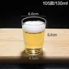 Vaso Octagonal de Vidrio Templado, Engrosado y Resistente a la Temperatura, Adecuado para Uso Doméstico y Comercial, Vaso Específico para Whisky y Licores para KTV Bar, Vaso para Cerveza