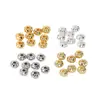 Xiao Gao Beads de Abóbora Conservadores de Cor Espaçadores DIY Pulseira Colar Acessórios Antioxidante 18K Contas Soltas de Abóbora Lote Solto