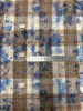 Tela de Cuadros Teñida en Hilo de Primavera y Verano en Stock con Técnica de Renderizado de Estilo Desgastado, Camisa Unisex de Marca de Moda Tela de Cuadros