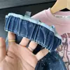 Ropa para Niñas Estilo Nuevo Primavera y Otoño 2026, Jeans de Pierna Ancha Bordados y con Pedrería, Pantalones Largos Casuales al por Mayor