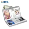 Adecuado para Polaroid Mini12 Álbum de PU de 3 Pulgadas para 96 Fotos, Tarjetero, Tarjeta Bancaria, Tarjeta de Membresía, Álbum para Guardar Sellos