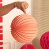 Melancia lanterna de papel decoração do quarto de casamento suprimentos bola de favo de mel enfeites de casamento fundo de noivado parede festiva pingente decorações