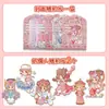 Pegatinas Desmontables de Vestido de Princesa de Papel para Disfrazar Cuerpo Completo DIY Sin Cortar Libro Silencioso Juguete Infantil Marioneta de Papel