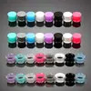 16 Pares de Silicone Aurícula Corpo Piercing Expansor de Orelha Conjunto Mais Vendido