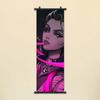 Pintura colgante de personaje de VALORANT juego de contrato intrépido mural de dormitorio pintura decorativa póster de exposición de cómics pintura colgante