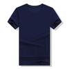 Custom round neck manga curta T-shirt custom work clothes class uniforme personalizado T-shirt publicitária camisa cultural logotipo impresso