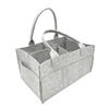 Bolsa de pañales de fieltro transfronteriza, Bolsa de pañales con múltiples compartimentos, Bolsa portátil para mamá, Personalizable, Compra al por mayor preferida, Almacenamiento, Hecho a mano