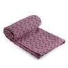 Nueva Toalla de Yoga con Bolsa de Malla Antideslizante Engrosada Alfombrilla de Yoga Toalla Punto de Flor de Ciruelo Microfibra Toalla de Yoga al por Mayor