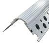 Aleación de Aluminio Pre-empotrada Protección de Esquina Forma de Arco Tira Anticolisión Esquina de Pared Metálica Masilla Línea de Esquina Vertical Esquina Exterior en Arco