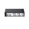 Switch KVM Maituo de 2 puertos 4 puertos DP/HDMI doble pantalla, compartición de teclado y ratón 4K60HZ doble canal DHK221