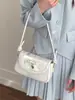 2026 Nueva Bolsa para Mujer Moderna de Viaje Diaria Bolso de Hombro Diseño de Nicho Lazo Bolso Cruzado Pequeño Cuadrado para Viajes