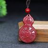 Minério Bruto com Alto Teor de Areia Dourada Roxa, Pingente de Paz do Sutra do Coração, Pingente Bagua Tai Chi, Divindade Guardiã de Cinábrio do Ano de Nascimento, Espírito da Montanha