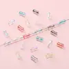 Miçangas de Vidro para Sementes 4*8mm, Miçangas Transparentes Iridescentes de Bambu, Acessórios de Materiais para Tecelagem de Pulseira Colar Artesanal DIY
