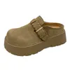 Zapatos Pequeños Birkenstock de Estilo Vintage de Alta Gama para Mujer, Nuevos para la Primavera 2026, Zuecos Antideslizantes Versátiles de Suela Gruesa para Personas Menudas