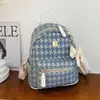 Mochila para Mujer INS Súper Popular Estilo Coreano Mochila Versátil 2026 Nueva Mochila de Moda para Viajes Cortos
