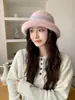 Sombrero de Pescador Cálido y a Prueba de Frío para Otoño e Invierno, Estilo Étnico, Sombrero Lei Feng Dulce y Versátil a Prueba de Frío, Borde Enrollado Protección para los Oídos y Espesamiento