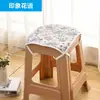 Cojín para Silla Infantil de Todas las Estaciones Antideslizante Guardería Taburete Cuadrado Pequeño Cojín para Taburete Cuadrado Estudiante Cojín para Silla de Taburete de Plástico