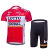 Lotto Ropa de ciclismo de equipo Lotto deportes al aire libre verano nuevo traje de ropa de ciclismo de manga corta ropa de secado rápido