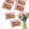 Colgante Decorativo de Fideos Instantáneos de Acrílico Coreano Pavo Fideos Ramen Picante Juguete de Comida Llavero Miniatura Anillo de Encanto de Fideos Instantáneos