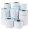 Etiqueta autoadesiva de papel térmico à prova d'água, óleo e arranhões ePacket 100x150 adesivo para impressão de código de barras 60x40 papel térmico para etiquetas