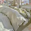 Conjunto de Quatro Peças para Dormir Puro Algodão Grau Mãe e Bebê Novo Lençol de Cama Capa de Edredom Fronha Saia de Cama para Dormitório Conjunto de Três 3 ou Quatro 4 Peças