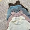 Suéter de Punto para Niña Ropa de Punto Invierno Infantil Cuello Alto Moda Base Suéter Ropa Infantil Niña Bebé Todo Terreno Ropa de Invierno
