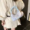 Bolsa Xadrez de Design de Nicho para Mulheres 2026 Nova Tendência Moda Versátil Bolsa de Ombro Transversal com Toque de Luxo Bolsa de Mão