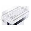 Nueva Caja de Almacenamiento Colgante para Refrigerador Transparente Extraíble Telescópica Artefacto para Almacenamiento y Organización de Verduras, Frutas y Huevos